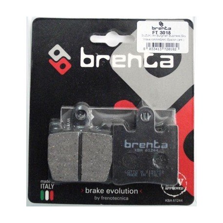 Pastillas de freno Brenta FT 3018 Suzuki Burgman / Sym GTS