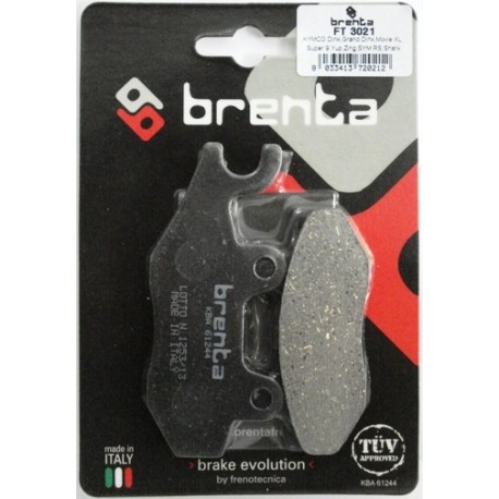 Pastillas de freno Brenta FT 3021 Daelim Roadwin, Kymco Grand Dink 125...
