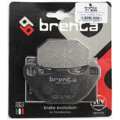 Pastillas de freno Brenta FT 3049