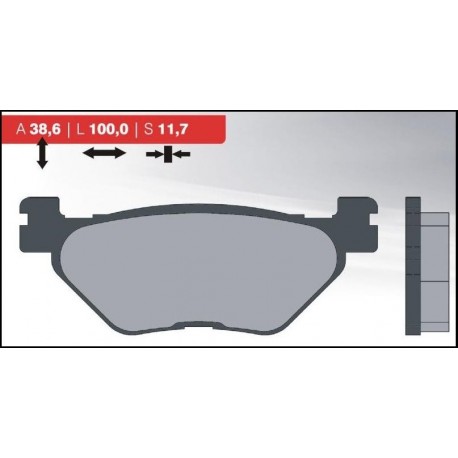 Pastillas de freno Brenta FT 3058