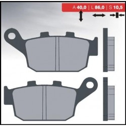 Pastillas de freno Brenta FT 3073