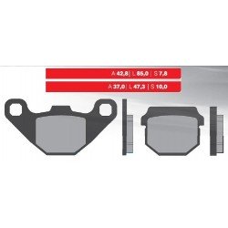 Pastillas de freno Brenta FT 3075