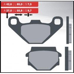 Pastillas de freno Brenta FT 3095