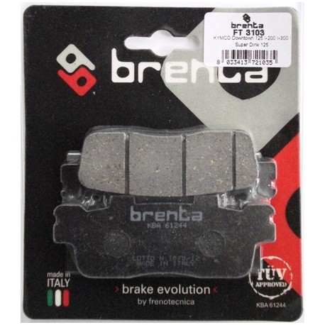 Pastillas de freno Brenta FT 3103 (Kymco superdink 125/300)