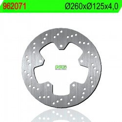 Disco de freno NG 071 Ø260 x Ø125 x 4