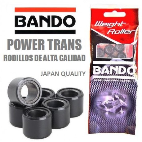 Rodillos variador 20x12. 6 Unidades. Bando