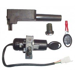 Juego cerraduras Aprilia SR Di Tech, SR Street 50 antigua