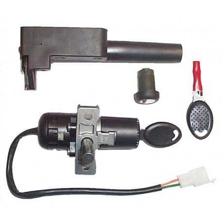 Juego cerraduras Aprilia SR Di Tech, SR Street 50 antigua