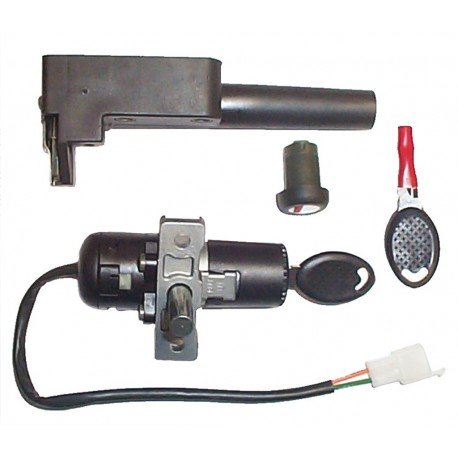 Juego cerraduras Aprilia SR Di Tech, SR Street 50 antigua