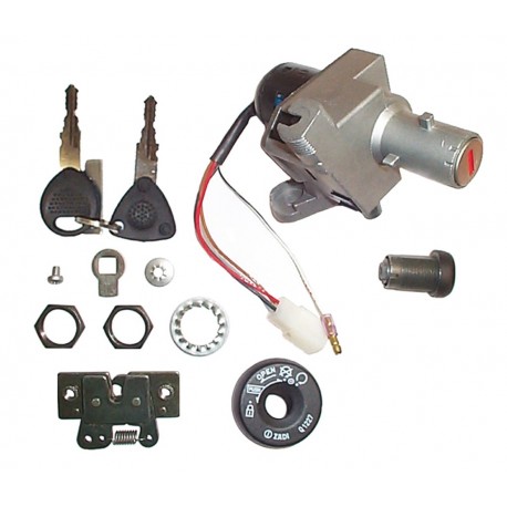 Juego cerraduras Derbi Atlantis 50 antigua, Gp1 50/125/250 hasta 2008