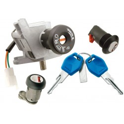 Juego cerraduras Aprilia Scarabe 125/250 hasta 2006