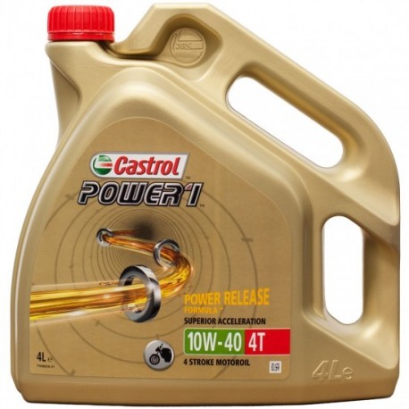 Aceite Castrol Power 1 4T 10w-40. 4L