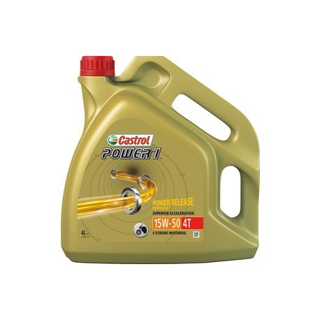 Aceite Castrol Power 1 4T 15w-50. 4L