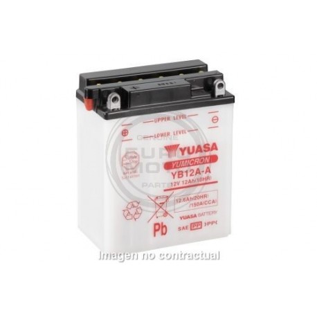 Bateria YB12A-A Yuasa Combipack