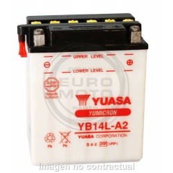 Batería YB14L-A2 Yuasa Combipack