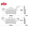 Pastillas de freno SBS Yamaha X-Enter, Bw´s 125 desde 2010