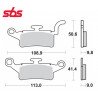 Pastillas de freno SBS Yamaha X-Enter, Bw´s 125 desde 2010