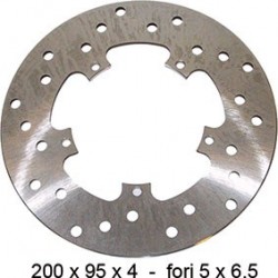 Disco de freno Piaggio Fly, Vespa LX, Derbi Boulevard...