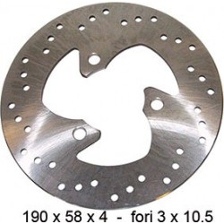 Disco de freno Yamaha Aerox, Bw´s, Honda Sky, Bali...