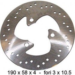 Disco de freno Yamaha Aerox, Bw´s, Honda Sky, Bali...