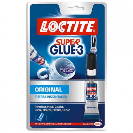 Pegamento de contacto SUPER GLUE-3 3g