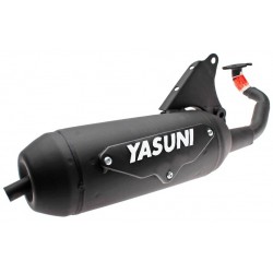 Escape tipo original Yasuni Minarelli Horizontal AC/LC 2T Aerox / Jog / SR TUB010