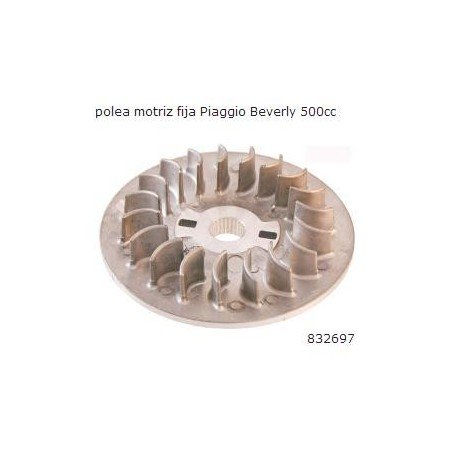 Polea ventilador Piaggio 400/500