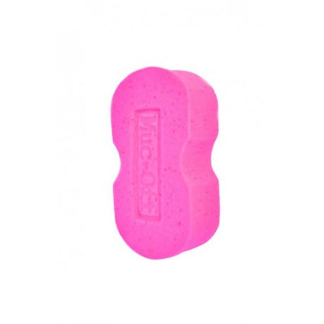 Esponja microcelular de limpieza Muc-Off Expanding Pink Sponge