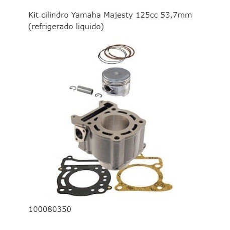 Kit cilindro Yamaha Majesty 125cc 53,7mm