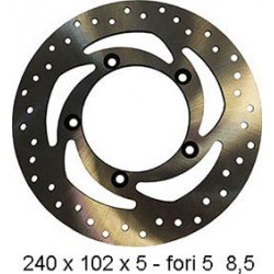 Disco freno trasero Nueva Piaggio Beverly 125/350 4T 4V I.E