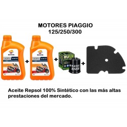 Kit revisión Motores Piaggio 125/250/300 c.c