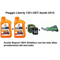 Filtro de aire Piaggio Liberty 125 I-GET desde 2015