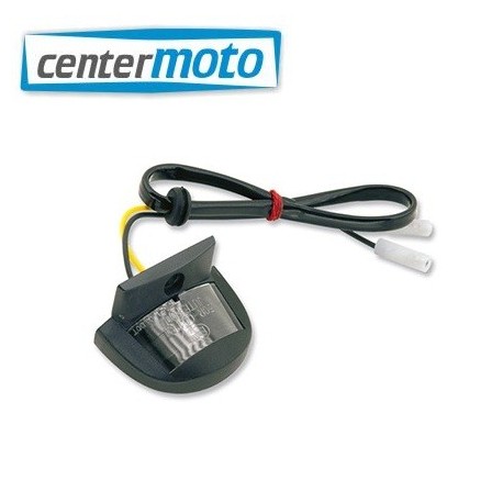 Luz de matrícula trasera universal.